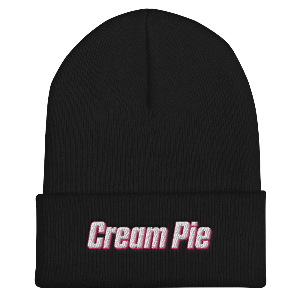 Cream Pie Cuffed Beanie - My Tiny Hole