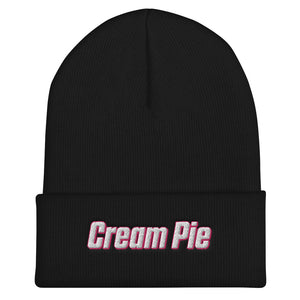 Cream Pie Cuffed Beanie - My Tiny Hole