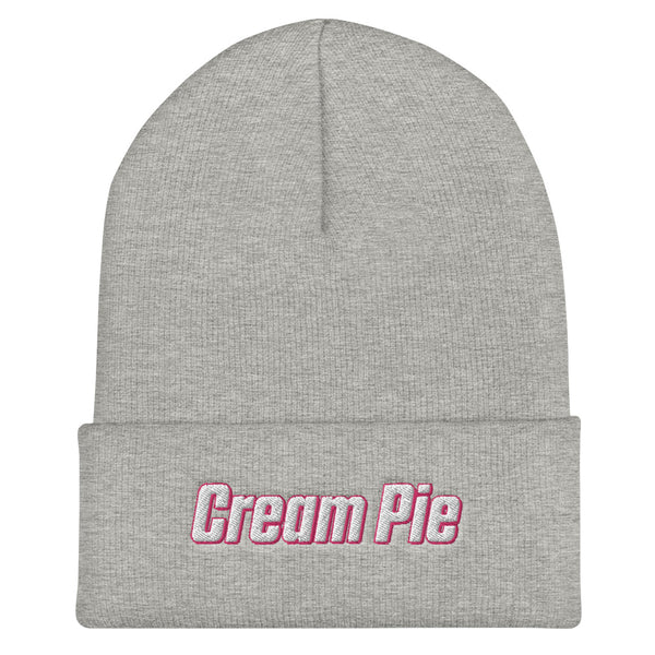 Cream Pie Cuffed Beanie - My Tiny Hole