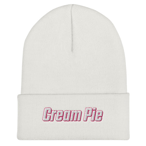 Cream Pie Cuffed Beanie - My Tiny Hole