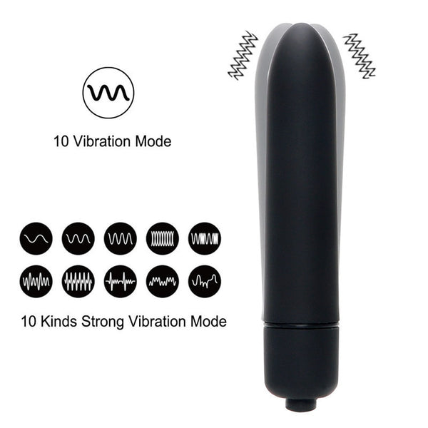 10 Speed Bullet Vibrator - My Tiny Hole