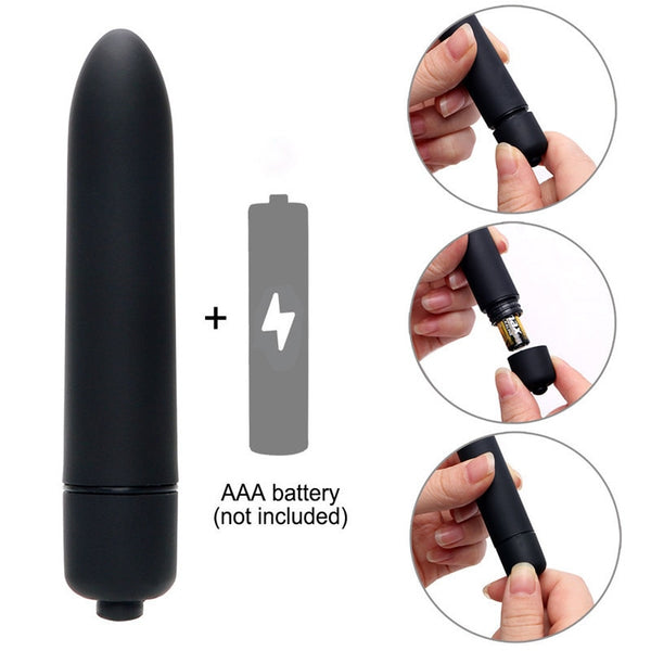 10 Speed Bullet Vibrator - My Tiny Hole