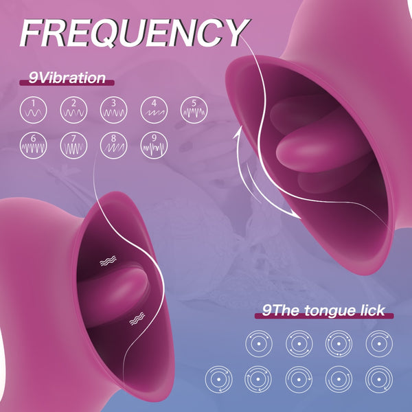 Lick Me - Oral Simulator Vibrator - My Tiny Hole