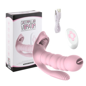 Caterpillar 3 IN 1 10 Mode Vibrator - My Tiny Hole