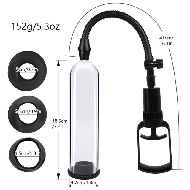 Male Vacuum Penis Pump - My Tiny Hole