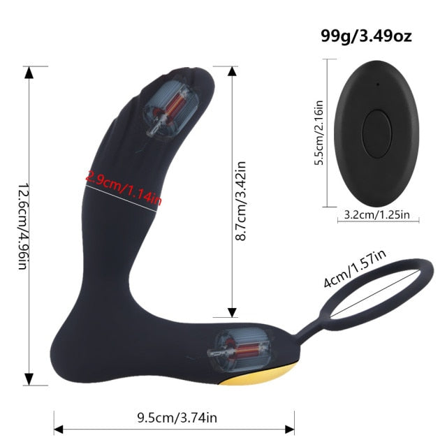 Vibrating Prostrate Massager - My Tiny Hole