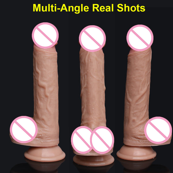 Huge Realistic Penis Dildo - My Tiny Hole