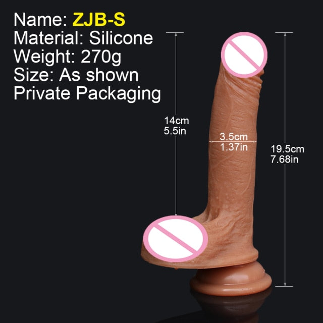 Huge Realistic Penis Dildo - My Tiny Hole