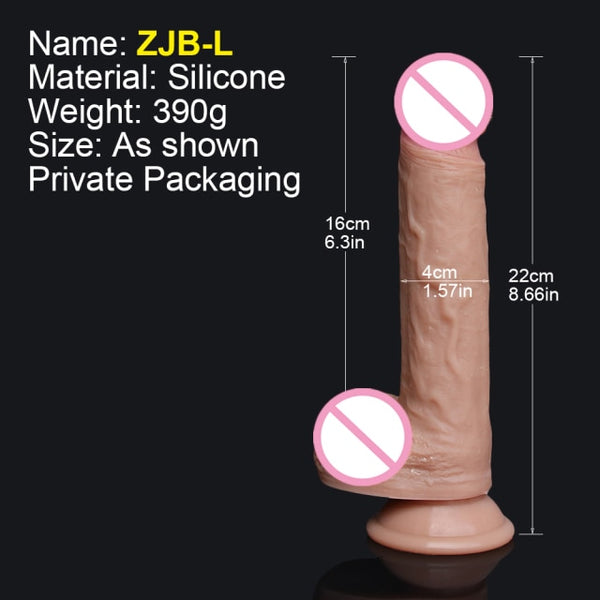 Huge Realistic Penis Dildo - My Tiny Hole