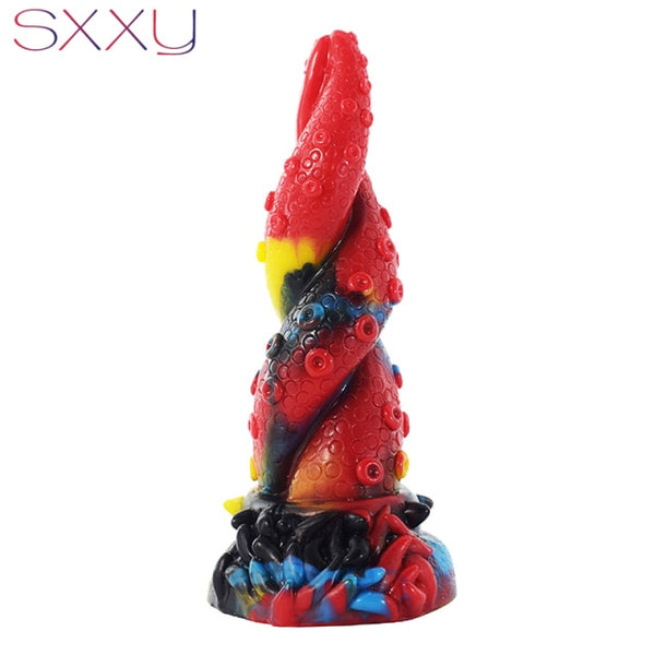 Fantasy Beaded Anal Toys with Suction Cup - My Tiny Hole