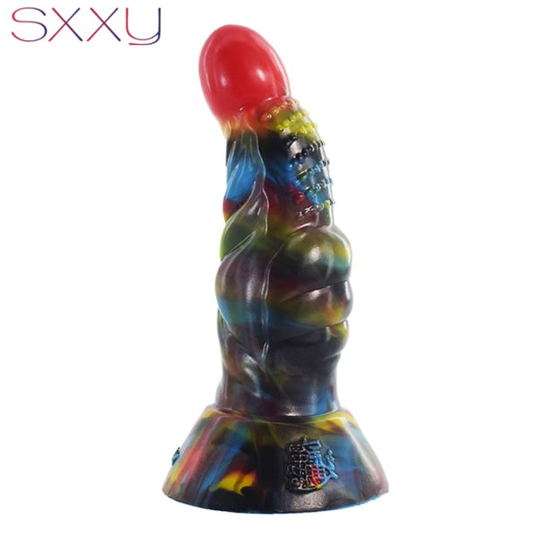 Fantasy Beaded Anal Toys with Suction Cup - My Tiny Hole