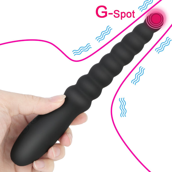 10 Speed Anal Vibrator - Anal Beads - My Tiny Hole