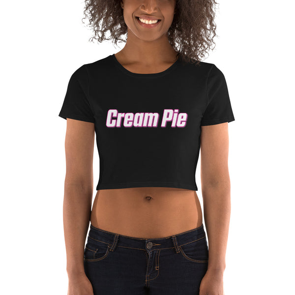 Cream Pie Women’s Crop Tee - My Tiny Hole