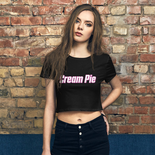 Cream Pie Women’s Crop Tee - My Tiny Hole