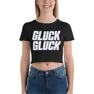 Gluck Gluck Women’s Crop Tee - My Tiny Hole