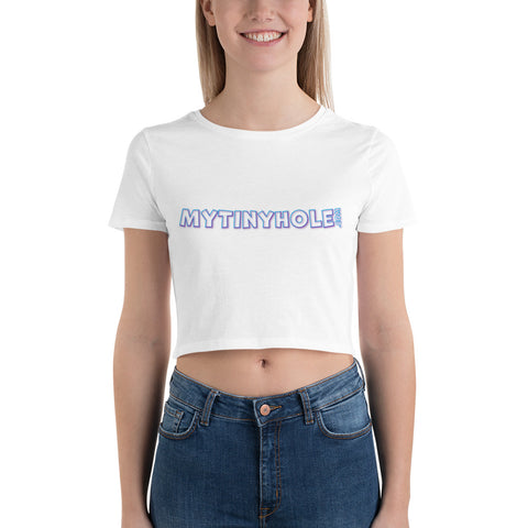 My Tiny Hole Logo Women’s Crop Tee - My Tiny Hole